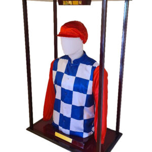 Tall Display with Mannequin Head